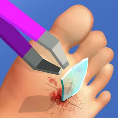Скачать Foot Clinic - ASMR Feet Care (Фут Клиник) [МОД: Бесконечные деньги, Монеты и Мега MOD] | Взлом Foot Clinic - ASMR Feet Care на Андроид