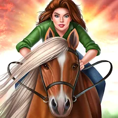 Скачать My Horse Stories [МОД: Все открыто, Дополнительные деньги и Меню MOD] | Взлом My Horse Stories на Андроид
