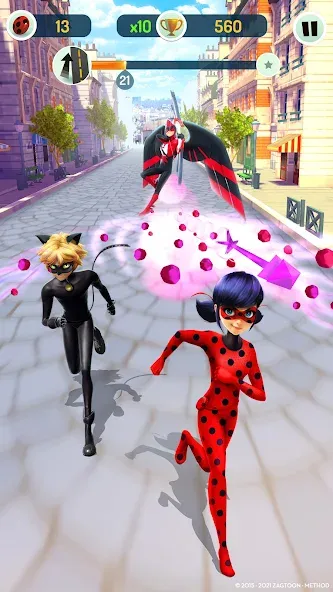 Miraculous Ladybug & Cat Noir [МОД: Много денег, Монет и Все открыто] Screenshot 5