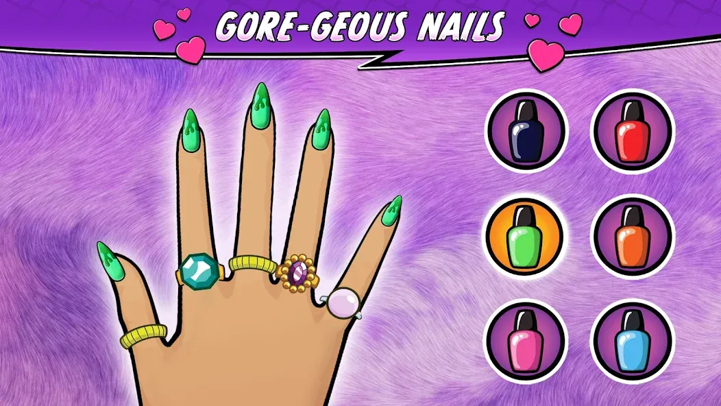 Monster High™ Beauty Salon (Монстер Хай) [МОД: Все открыто, Дополнительные деньги и Меню MOD] Screenshot 1