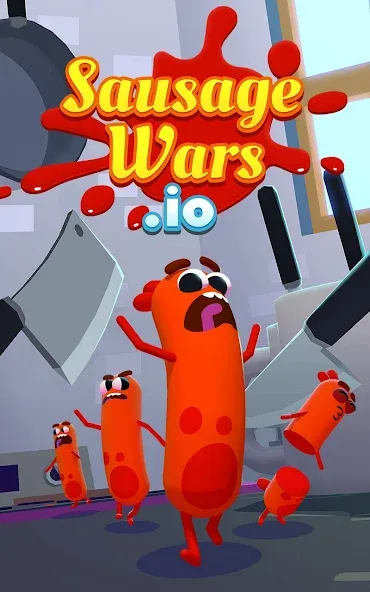 Sausage Wars.io [МОД: Бесконечные деньги, Монеты и Мега MOD] Screenshot 5
