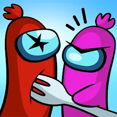 Скачать Sausage Wars.io [МОД: Бесконечные деньги, Монеты и Мега MOD] | Взлом Sausage Wars.io на Андроид