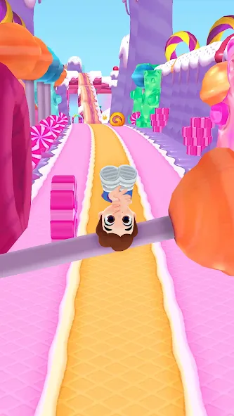 Subway Craft: Fun Runner (Фан Раннер) [МОД: Меню, Бесконечные монеты и Открытые уровни] Screenshot 2
