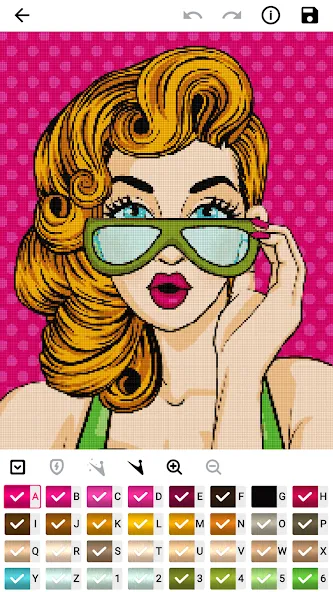 Cross Stitch Joy (Кроссстич радость) [МОД: Много денег, Монет и Все открыто] Screenshot 2