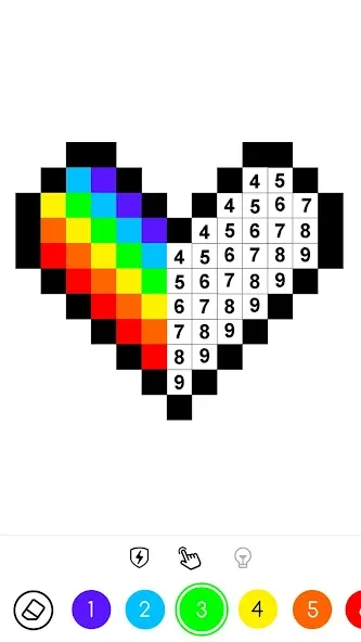 Color by Number ®: No.Draw [МОД: Меню, Бесконечные монеты и Открытые уровни] Screenshot 1