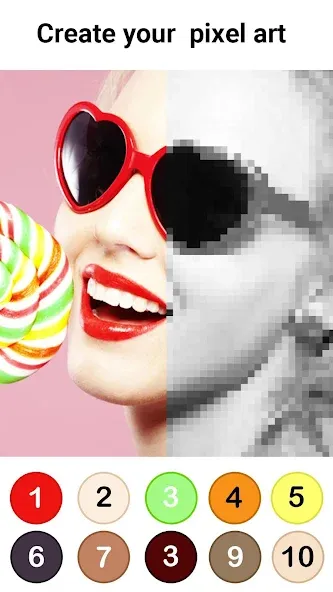 Color by Number ®: No.Draw [МОД: Меню, Бесконечные монеты и Открытые уровни] Screenshot 3