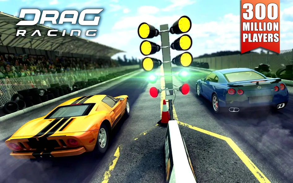 Drag Racing (Драгрейсинг) [МОД: Деньги, Монеты и Меню MOD] Screenshot 4