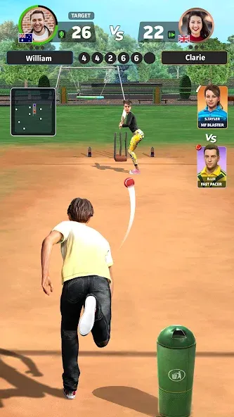Cricket Gangsta™ Cricket Games (Крикет Гангста 11 Лига) [МОД: Меню, Бесконечные монеты и Открытые уровни] Screenshot 2
