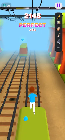 Melody Run - Cute Popcat Music (Мелодия Ран) [МОД: Много монет, Открытые уровни и Мега MOD] Screenshot 3