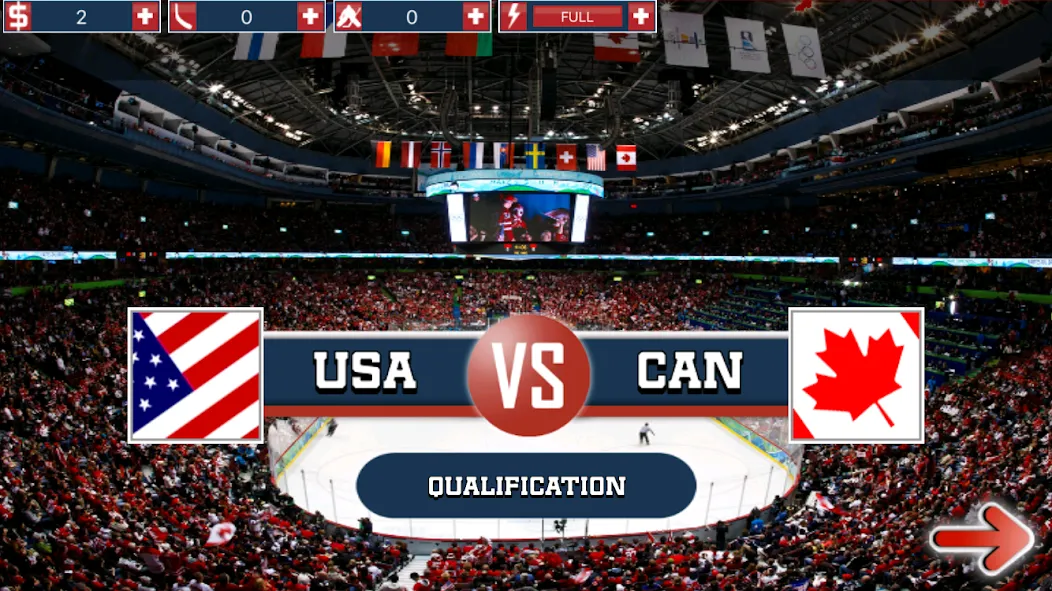 Hockey MVP (Хоккей МВП) [МОД: Много монет, Открытые уровни и Мега MOD] Screenshot 2