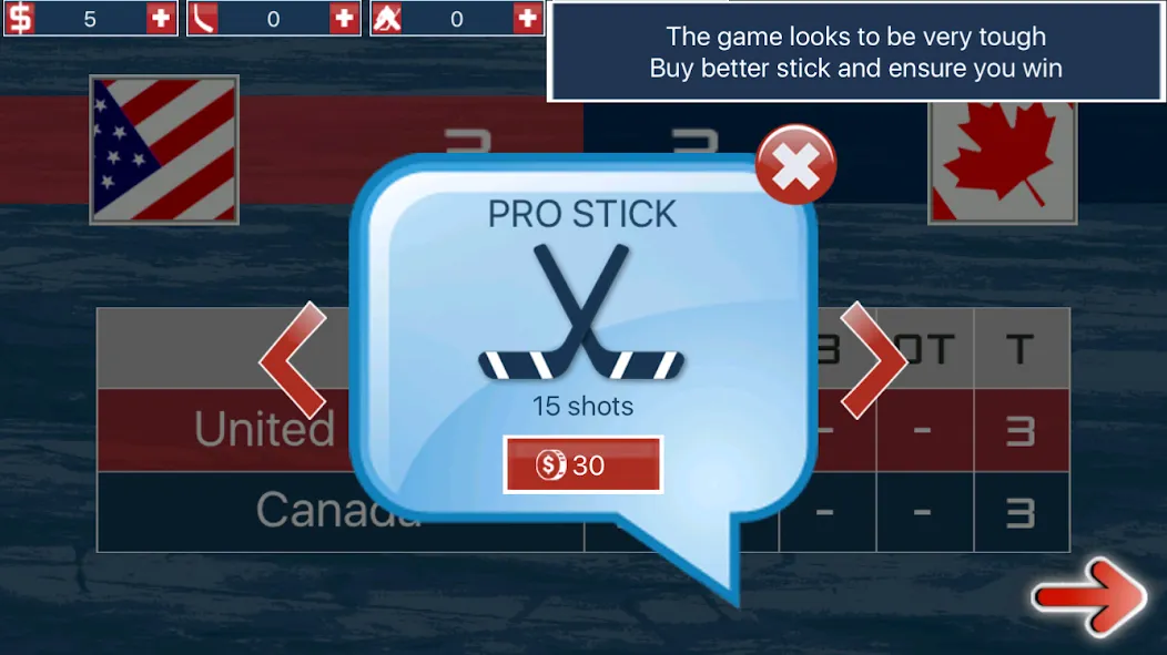 Hockey MVP (Хоккей МВП) [МОД: Много монет, Открытые уровни и Мега MOD] Screenshot 5