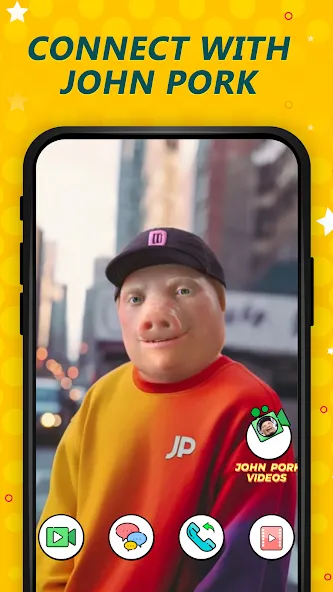 John Pork In Video Call (Джон Порк ин Видео Колл) [МОД: Все открыто, Дополнительные деньги и Меню MOD] Screenshot 1
