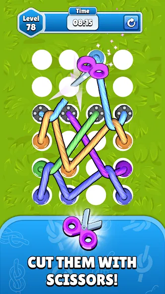 Twisted Tangle (Твистед Тэнгл) [МОД: Много денег, Монет и Все открыто] Screenshot 2