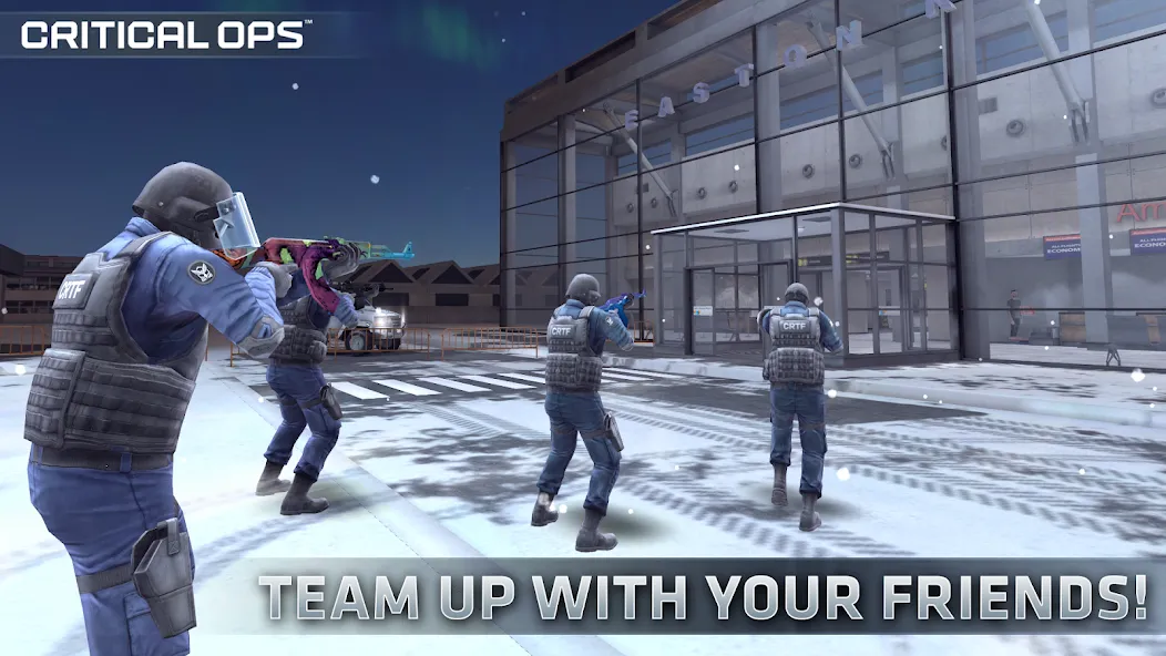 Critical Ops: Multiplayer FPS (Критикал Опс) [МОД: Все открыто, Дополнительные деньги и Меню MOD] Screenshot 2