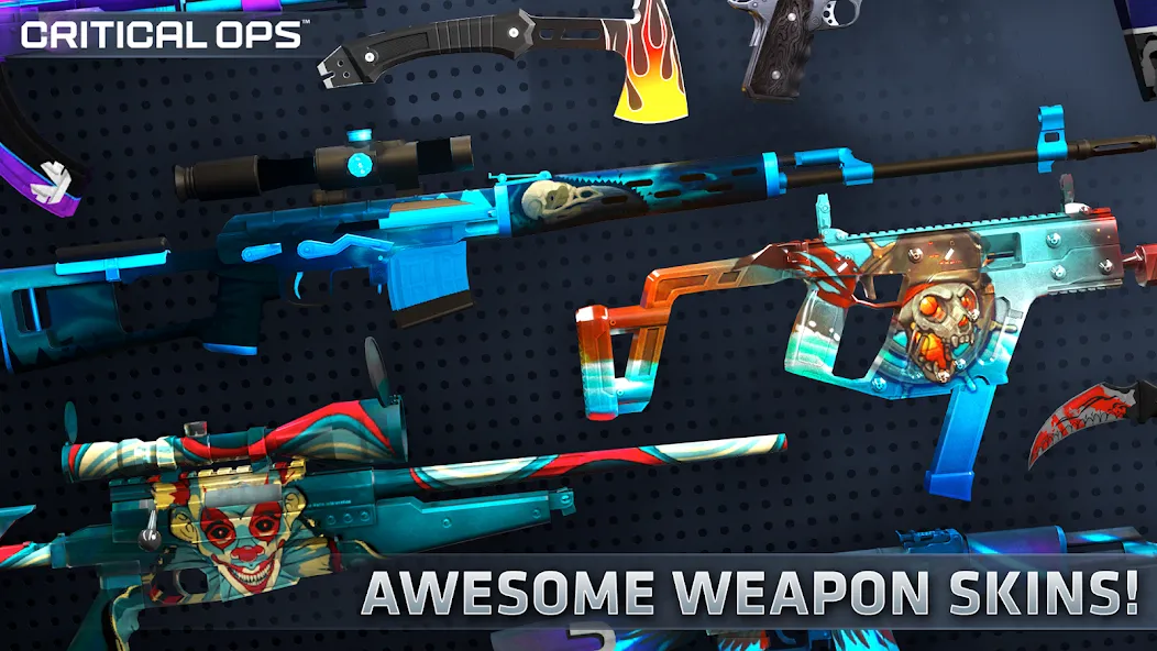 Critical Ops: Multiplayer FPS (Критикал Опс) [МОД: Все открыто, Дополнительные деньги и Меню MOD] Screenshot 3