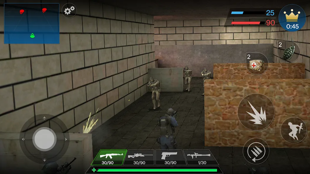 Counter Strike Offline : CS (КаунтерСтрайк) [МОД: Все открыто, Дополнительные деньги и Меню MOD] Screenshot 1