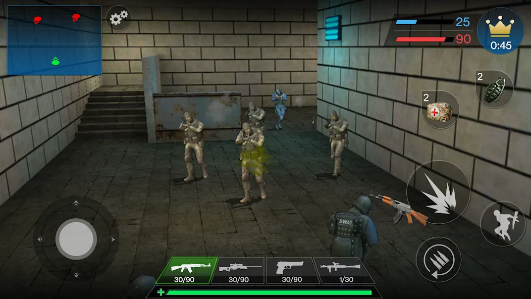 Counter Strike Offline : CS (КаунтерСтрайк) [МОД: Все открыто, Дополнительные деньги и Меню MOD] Screenshot 5