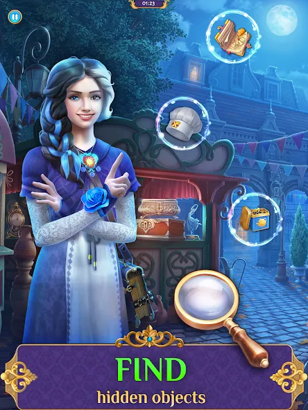 Hidden objects of Eldritchwood [МОД: Деньги, Монеты и Меню MOD] Screenshot 1