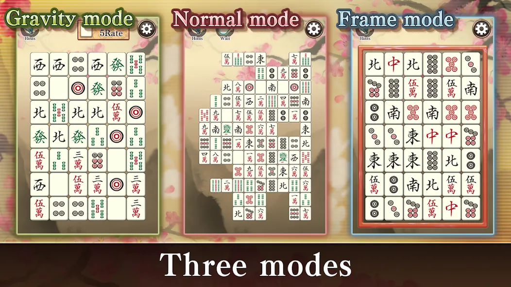 Mahjong Puzzle Shisensho (Маджонг Пазл Шисеншо) [МОД: Бесконечные деньги, Монеты и Мега MOD] Screenshot 1