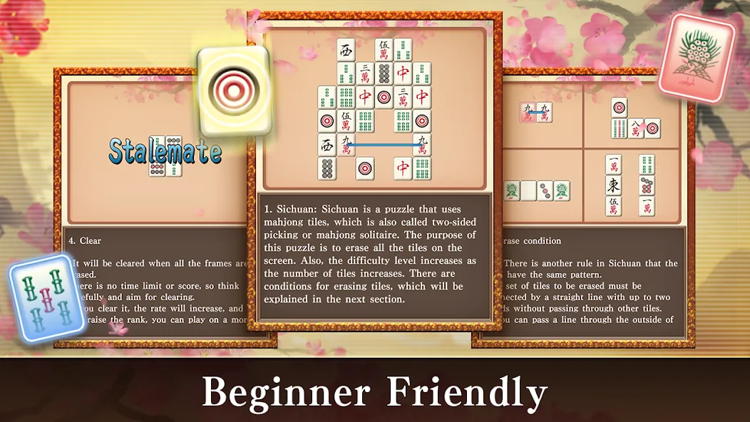 Mahjong Puzzle Shisensho (Маджонг Пазл Шисеншо) [МОД: Бесконечные деньги, Монеты и Мега MOD] Screenshot 3