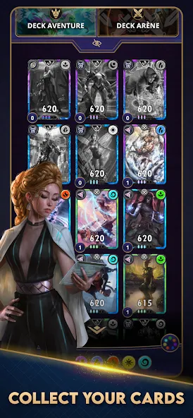 Cross The Ages: TCG (Кросс зэ Эйджес) [МОД: Много монет, Открытые уровни и Мега MOD] Screenshot 2
