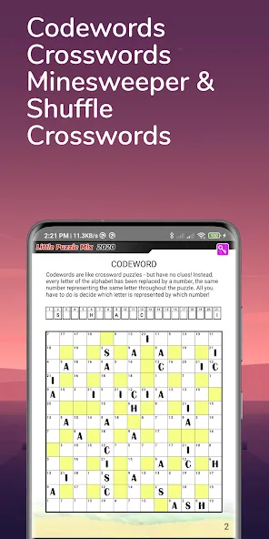 Puzzle Book: Daily puzzle page [МОД: Деньги, Монеты и Меню MOD] Screenshot 3
