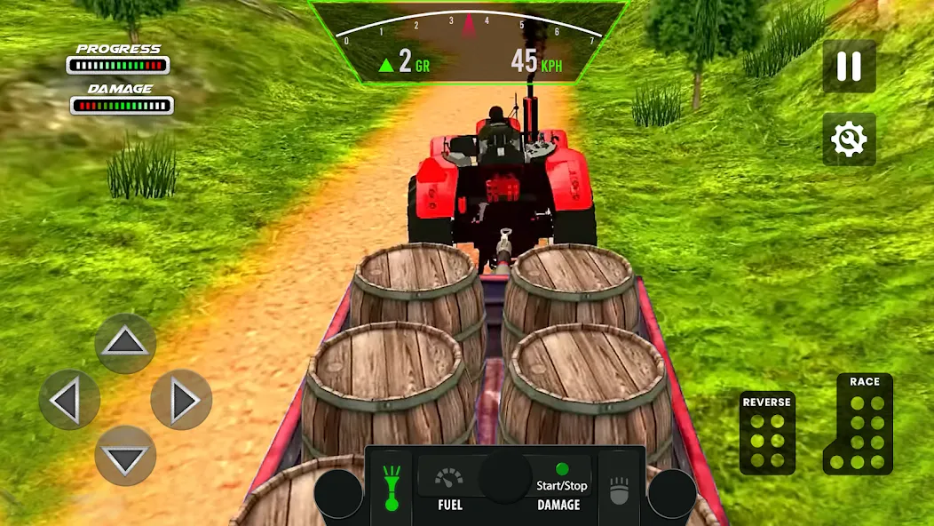 Tractor Simulator Farm Games (Фарминг игры) [МОД: Все открыто, Дополнительные деньги и Меню MOD] Screenshot 4