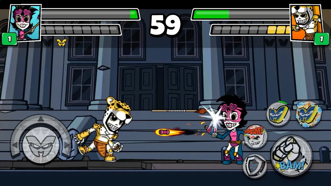 Supermasked (упермаскед) [МОД: Деньги, Монеты и Меню MOD] Screenshot 2