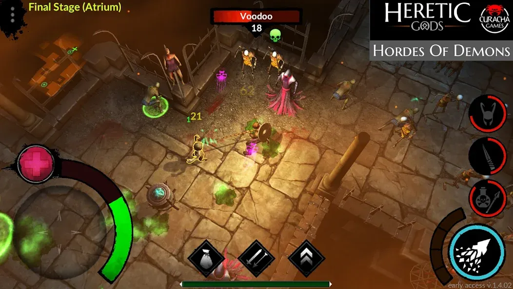 HERETIC GODS (ХЕРЕТИЧЕСКИЕ БОГИ) [МОД: Много денег, Монет и Все открыто] Screenshot 1