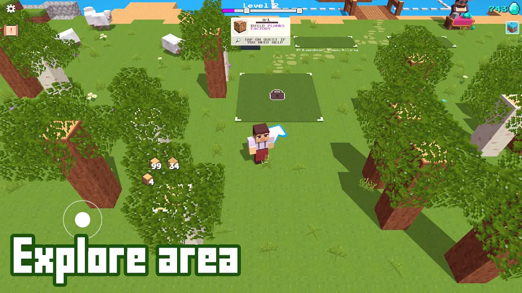 CubeCrafter (Кьюбкрафт) [МОД: Много монет, Открытые уровни и Мега MOD] Screenshot 1