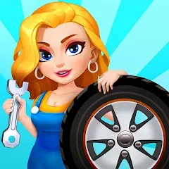 Скачать Car Fix Inc - Mechanic Garage (Кар Фикс Инк) [МОД: Много монет, Открытые уровни и Мега MOD] | Взлом Car Fix Inc - Mechanic Garage на Андроид