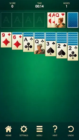 Classic Solitaire: Card Games (Классический пасьянс) [МОД: Много монет, Открытые уровни и Мега MOD] Screenshot 1