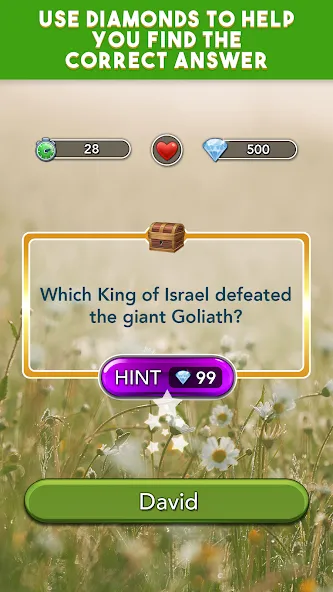 Daily Bible Trivia Bible Games (Ежедневные викторины Библии библейские игры) [МОД: Меню, Бесконечные монеты и Открытые уровни] Screenshot 4