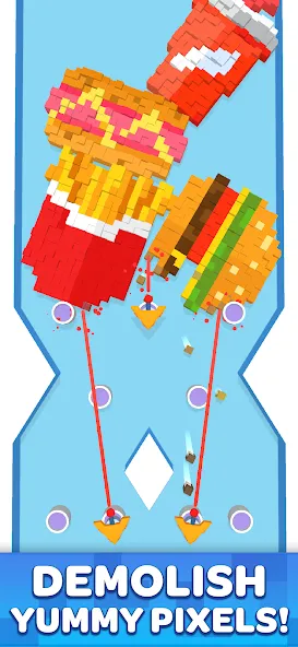Pixel Demolish (Пиксель Демолиш) [МОД: Много денег, Монет и Все открыто] Screenshot 1