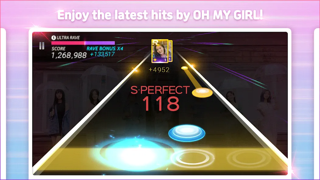 SUPERSTAR OH MY GIRL (СуперЗвезда О Мой Девушка) [МОД: Бесконечные деньги, Монеты и Мега MOD] Screenshot 3