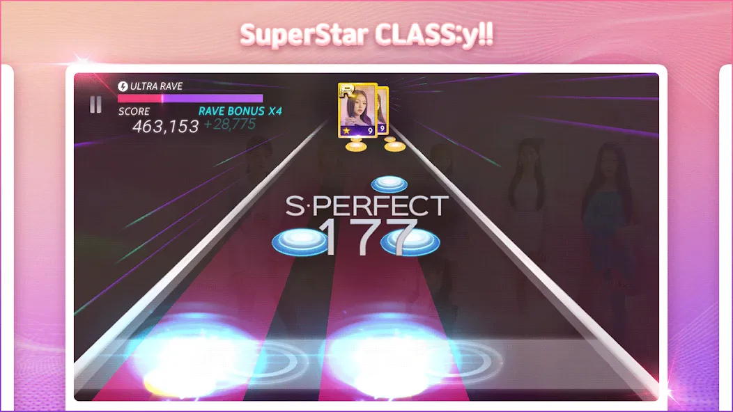 SUPERSTAR CLASS:y (уперСтар КЛАСС) [МОД: Меню, Бесконечные монеты и Открытые уровни] Screenshot 3