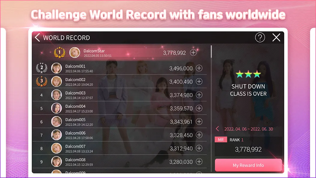 SUPERSTAR CLASS:y (уперСтар КЛАСС) [МОД: Меню, Бесконечные монеты и Открытые уровни] Screenshot 4