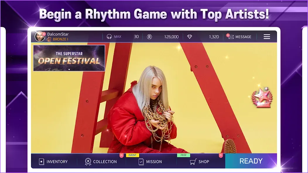 The SuperStar (Зе Суперстар) [МОД: Меню, Бесконечные монеты и Открытые уровни] Screenshot 2