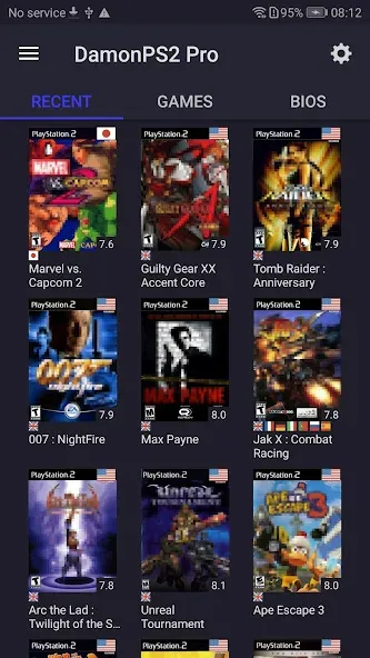 PS2 Emulator DamonPS2 PPSSPP (ДеймонПС2 64бит) [МОД: Деньги, Монеты и Меню MOD] Screenshot 1