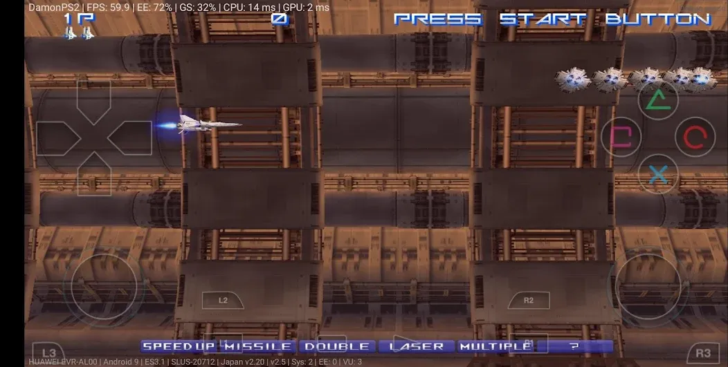 PS2 Emulator DamonPS2 PPSSPP (ДеймонПС2 64бит) [МОД: Деньги, Монеты и Меню MOD] Screenshot 3