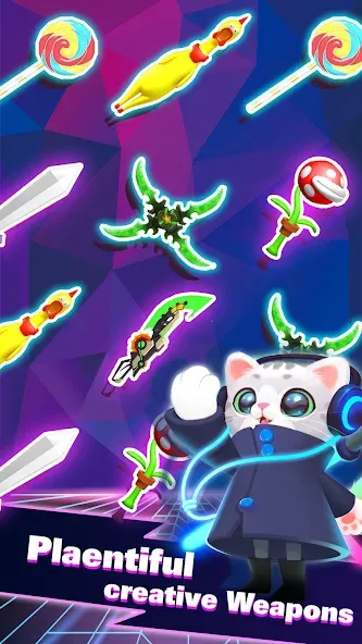 Sonic Cat (Соник Кэт) [МОД: Много монет, Открытые уровни и Мега MOD] Screenshot 3