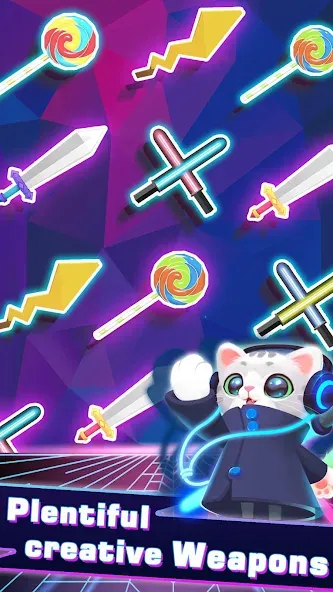 Sonic Cat (Соник Кэт) [МОД: Много монет, Открытые уровни и Мега MOD] Screenshot 5
