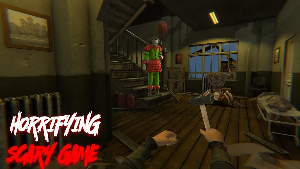 Horror Clown - Scary Ghost [МОД: Деньги, Монеты и Меню MOD] Screenshot 3