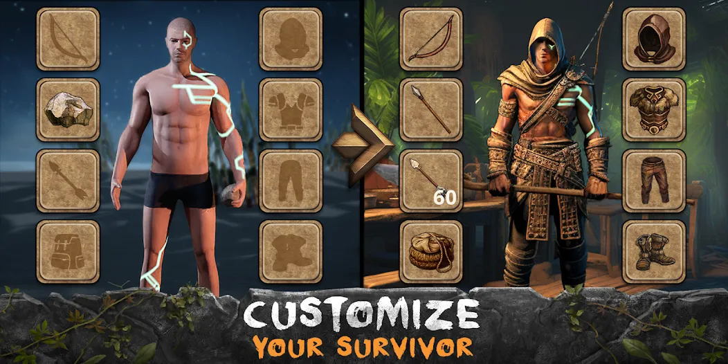 Survival Island: Survivor EVO (Сурвайвал айленд) [МОД: Бесконечные деньги, Монеты и Мега MOD] Screenshot 5