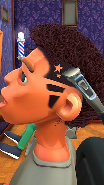 Fade Master 3D: Barber Shop (Фейд Мастер 3Д) [МОД: Много денег, Монет и Все открыто] Screenshot 5