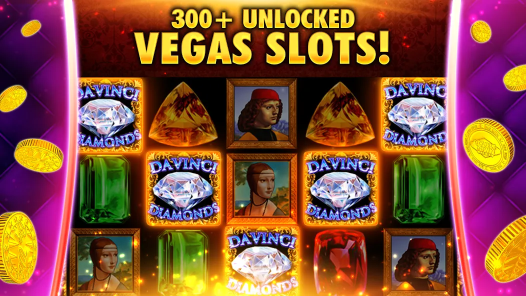 DoubleDown Casino Vegas Slots (Даблдаун) [МОД: Много монет, Открытые уровни и Мега MOD] Screenshot 2