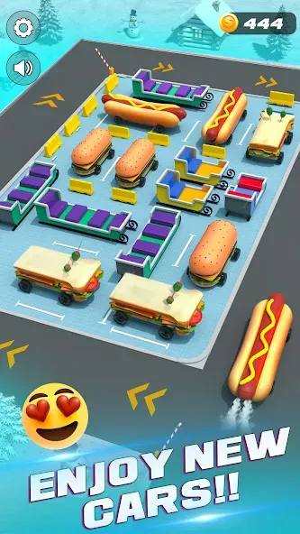 Unblock It Car Puzzle Game (Паркинг Джам Разблокировать) [МОД: Много денег, Монет и Все открыто] Screenshot 5