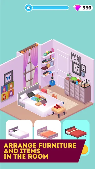 Decor Life - Home Design Game (Декор Лайф) [МОД: Все открыто, Дополнительные деньги и Меню MOD] Screenshot 3