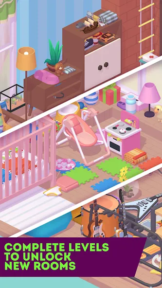 Decor Life - Home Design Game (Декор Лайф) [МОД: Все открыто, Дополнительные деньги и Меню MOD] Screenshot 5