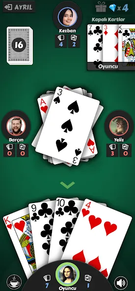 Pisti - Offline Card Games [МОД: Меню, Бесконечные монеты и Открытые уровни] Screenshot 1